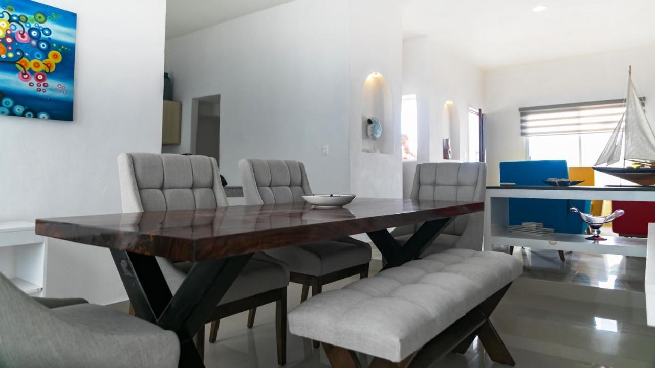 Confortable Casa En Cozumel, Condominio Con Vista Al Mar # 10 Esterno foto
