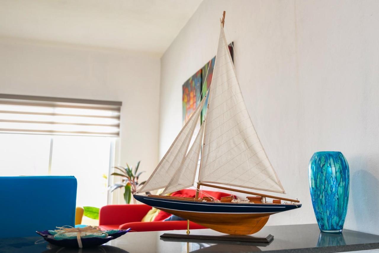 Confortable Casa En Cozumel, Condominio Con Vista Al Mar # 10 Esterno foto